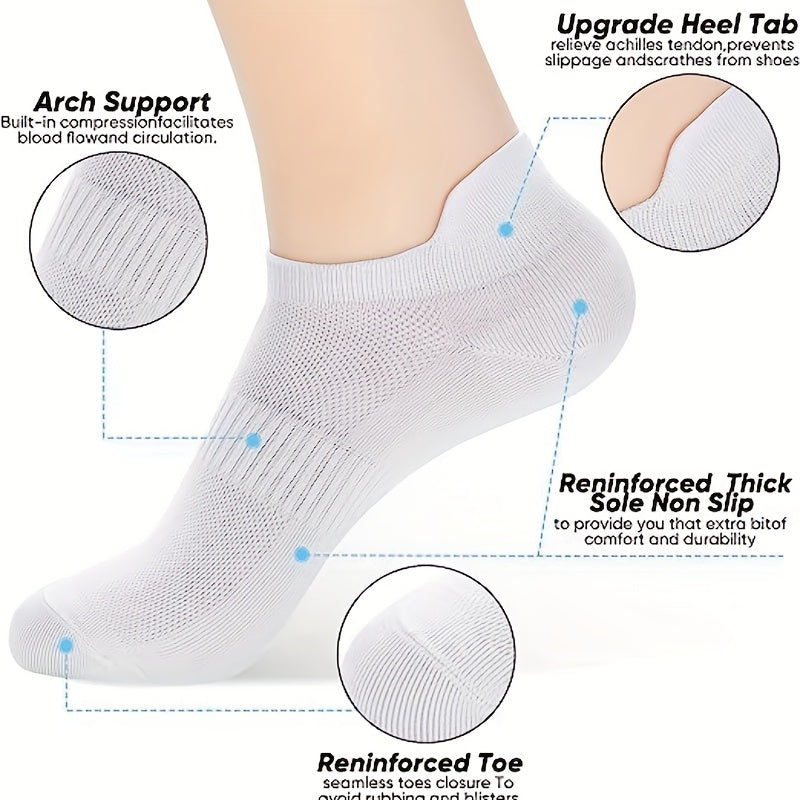 Breathable Ankle Socks for Yoga and Running