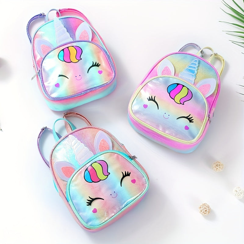 Laser Pony Casual Backpack Schoolbag for Kids