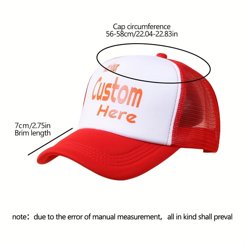 Mesh Breathable Baseball Cap Unisex Hip Hop Sun Hat