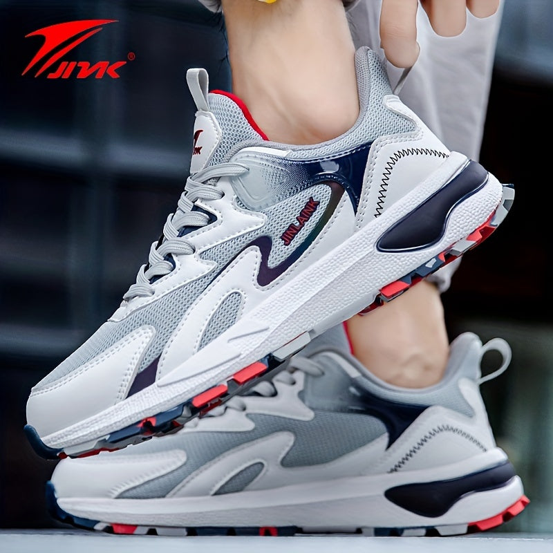 Men's Chunky Lace-up Sneakers Breathable Athletic Shoes