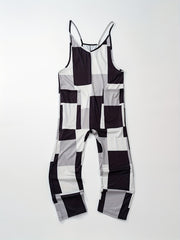 Geo Print Spaghetti Strap Jumpsuit Casual Sleeveless Jumpsuit