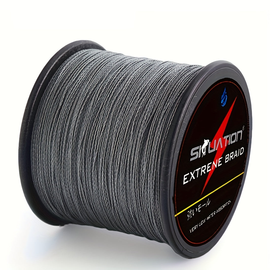 Smooth Casting 4 Strand Braided Fishing Line 500m Anti Abrasion 10 20 30 40 80lb