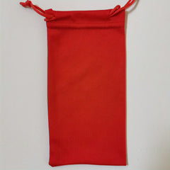 Microfiber Sunglasses Bag Drawstring Dustproof Soft Eyewear Container