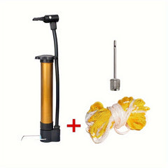Portable Air Pump With Needle For Ball Sports and Bicycles