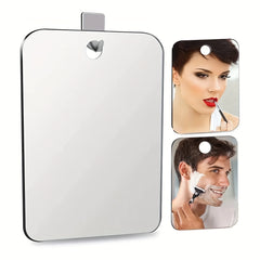 Fogless Shower Mirror for Shaving - Wall Hanging Bathroom Mirror