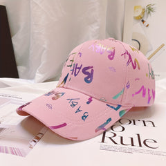 Butterfly Love Flower Embroidered Baseball Cap Sports Hat