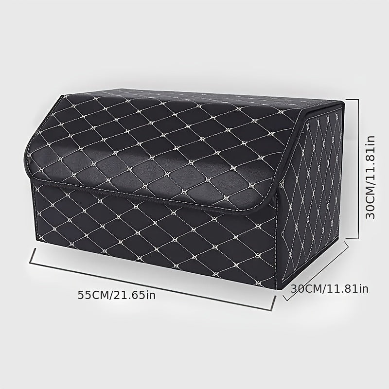 Car Trunk Organizer Storage Box Collapsible Auto Cargo Storage Container