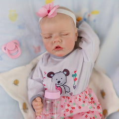 Realistic 45-72cm Reborn Baby Doll Soft Vinyl Toy for Kids