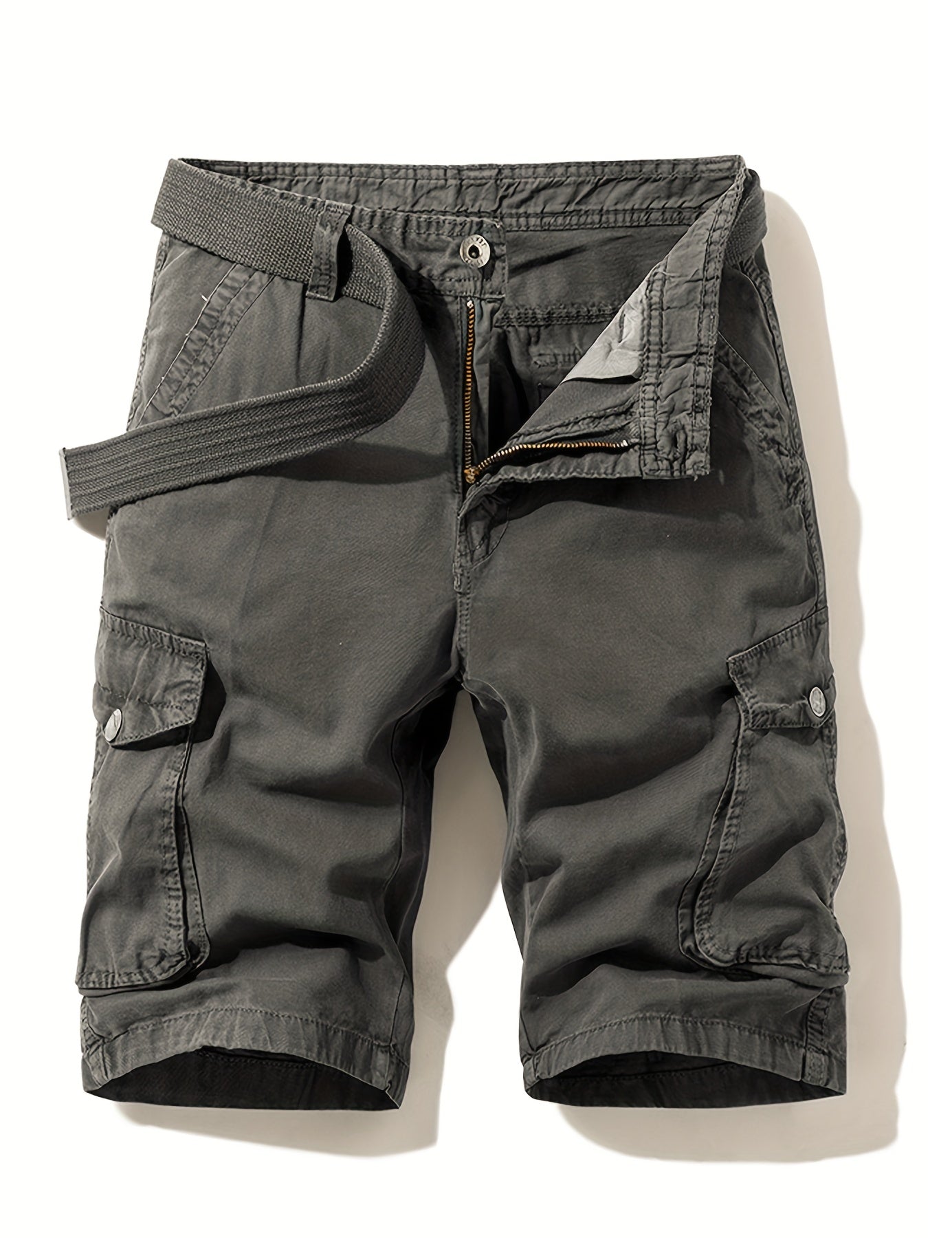Men's Cotton Cargo Shorts for Spring
