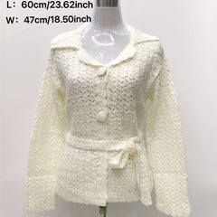 Long Sleeve Solid Knit Shawl Cape for Women