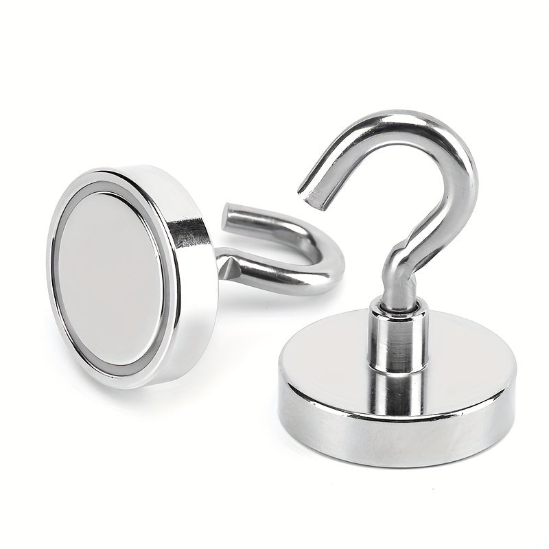 6pcs Magnetic Hooks Strong Load Bearing Storage Key Coat Cup Hanging