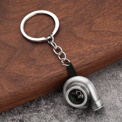 Turbocharger Pendant Keychain Metal Key Chain