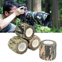 Camouflage Tape for Backpacking and Fishing Self Adhesive
