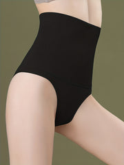 High Waist Shaping Thongs Tummy Control Slimmer Panties
