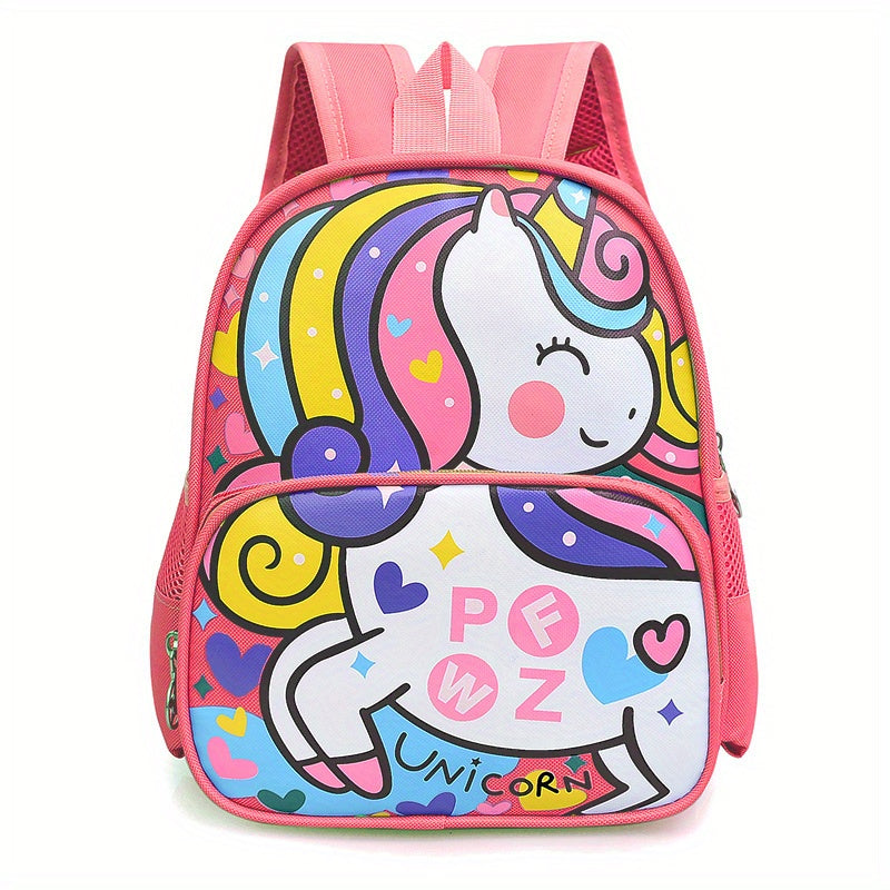 Kids Cartoon Pony Backpacks School Bag