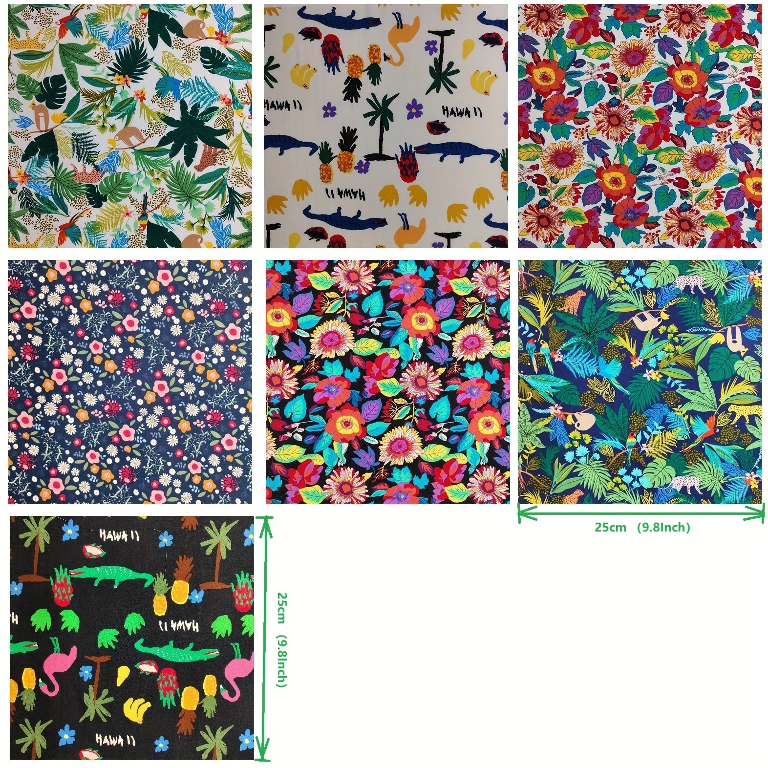 Quilting Fabric Cotton DIY Doll Clothes Precut Patchwork DIY Craft