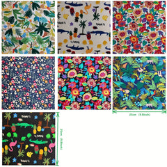 Quilting Fabric Cotton DIY Doll Clothes Precut Patchwork DIY Craft