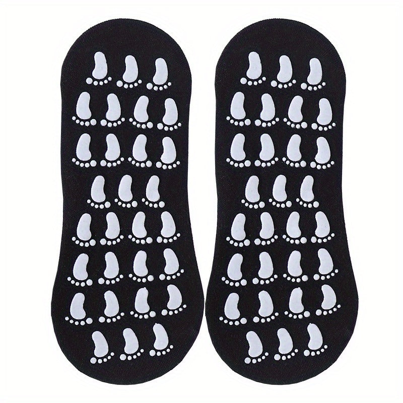 Moisture Wicking Yoga Socks for Women and Men Non Slip Ankle Socks