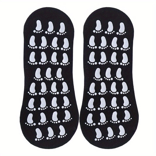 Moisture Wicking Yoga Socks for Women and Men Non Slip Ankle Socks