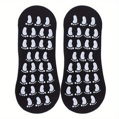 Moisture Wicking Yoga Socks for Women and Men Non Slip Ankle Socks