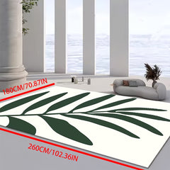 Modern Minimalist Area Rug Living Room Non-slip Soft Polyester Carpet