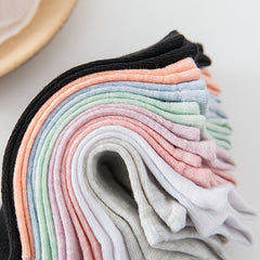 5 Pairs Comfy Low Cut Ankle Socks Women's Stockings