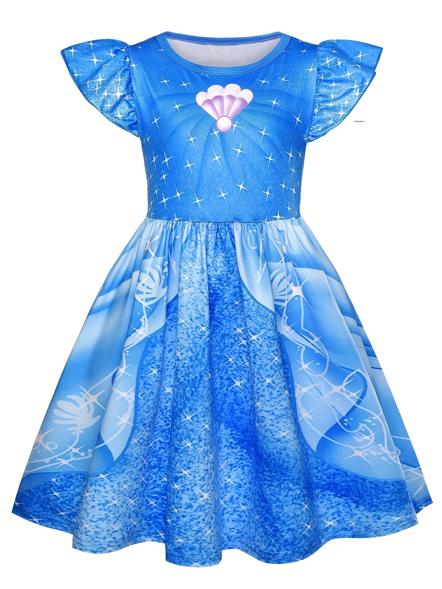 Girls Peach Pink Princess Costume Anime Cartoon Cosplay Dress