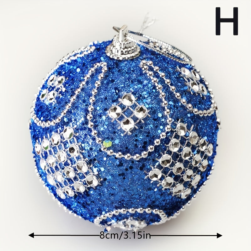 Christmas Diamond Bead Chain & High-end Foam Ball Decoration