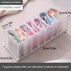 Clear Wardrobe Clothes Organizer Dacron Clothes Separation Storage Bag