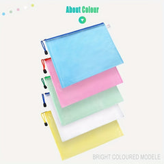 Waterproof Zipper Bag for School Office Supplies A3 A4 A5