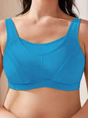Sports Bra Women's Plus Full Coverage Seamless Workout