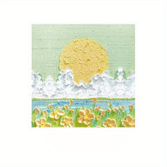 Animal & Rose Starry Sky Mini Stickers Notepad
