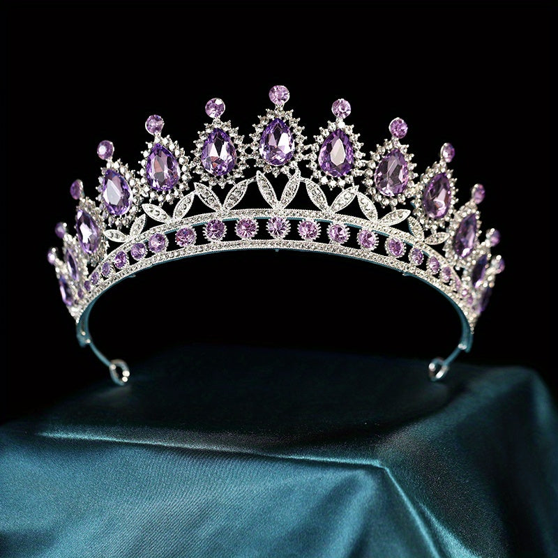 Crystal Headband Princess Crown Tiara Birthday Party