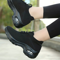 Women's Breathable Chunky Sneakers Air Cushion Shoes