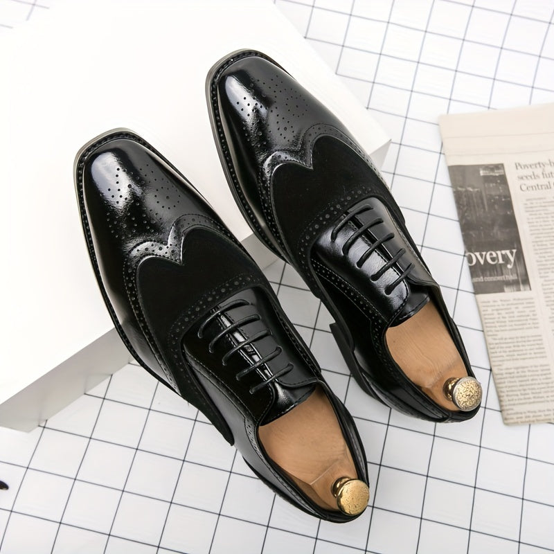 Men's Lace Up Business Shoes Low Top Classic for Many Occasions