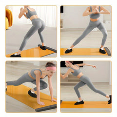 Indoor Skiing Training Board Home Fitness Sliding Pad 70.9in 19.7in