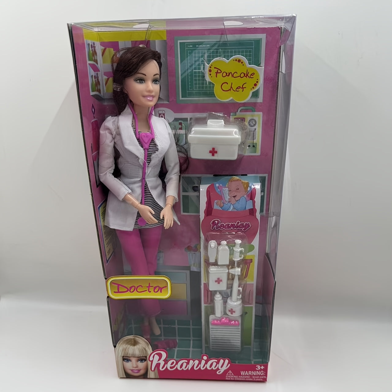 11.5 inch Joint Nurse Doctor Tool Doll Set