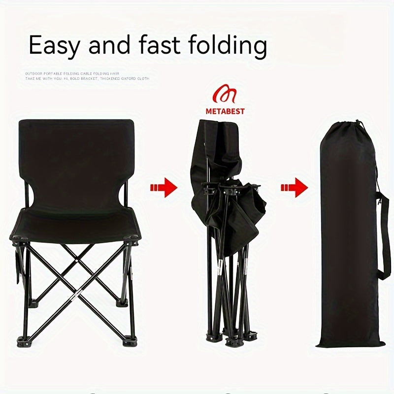 Portable Outdoor Folding Chairs for Picnic Camping Fishing