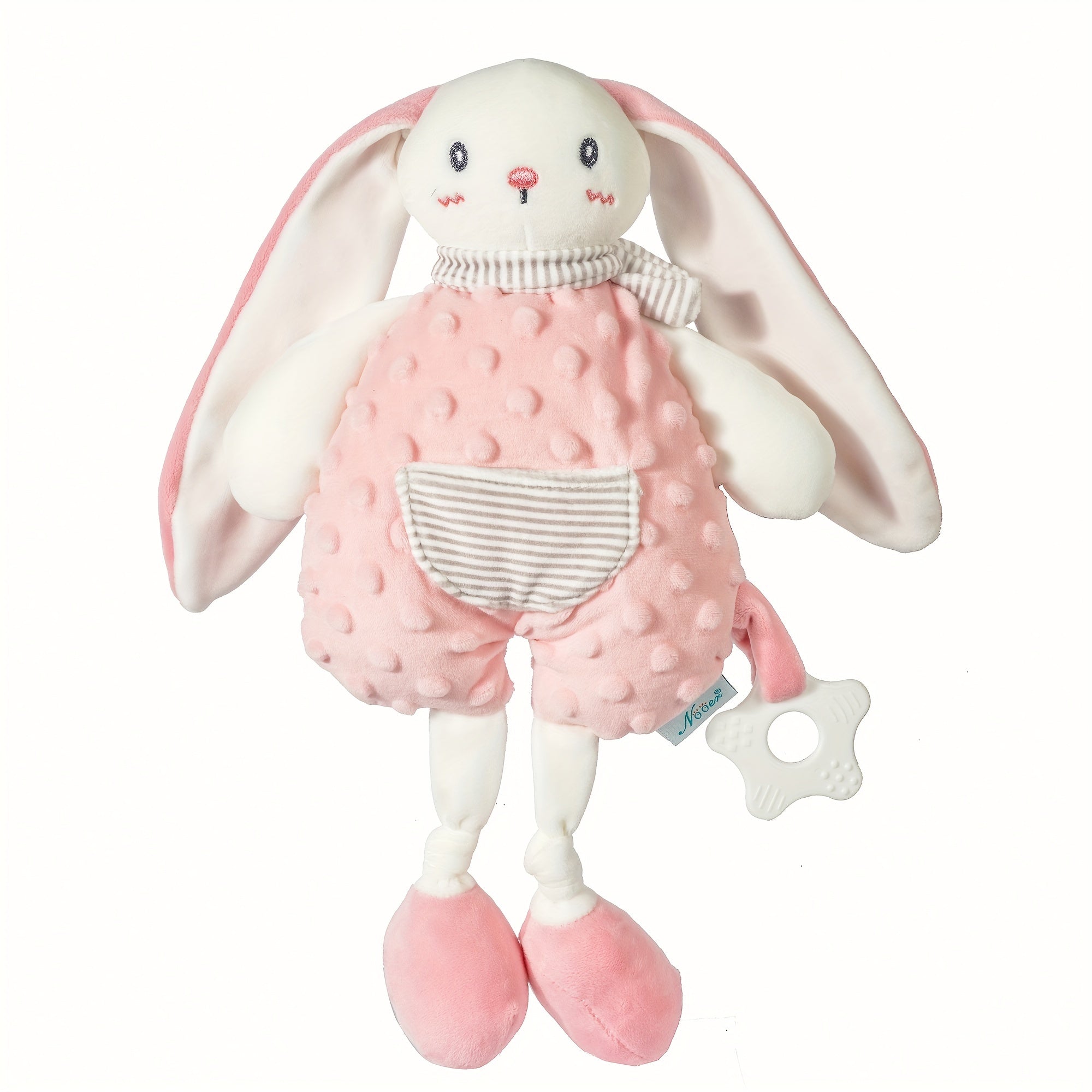 Baby Soothing Plush Doll Toys Teether Bear Bunny Fox Plush Toy