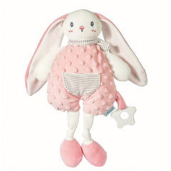 Baby Soothing Plush Doll Toys Teether Bear Bunny Fox Plush Toy