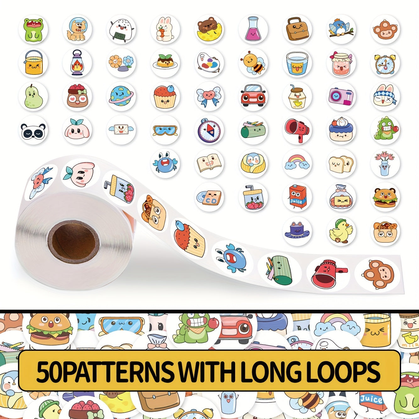 200pcs Animal Stickers Classroom Teacher Reward Decoration Animal Party Favors