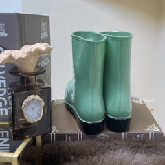 Women's Waterproof High Top Rain Boots Non slip Outdoor Work Rain Boots