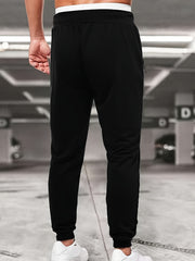 Men's Loose Printed Knit Sweatpants