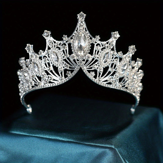 Bridal Crystal Crown Head Jewelry Tiara Headband Wedding Hair Accessories