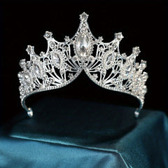 Bridal Crystal Crown Head Jewelry Tiara Headband Wedding Hair Accessories