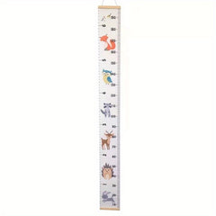 Pink Block Height Growth Chart Ruler for Kids Bedroom Nursery Wall Decor