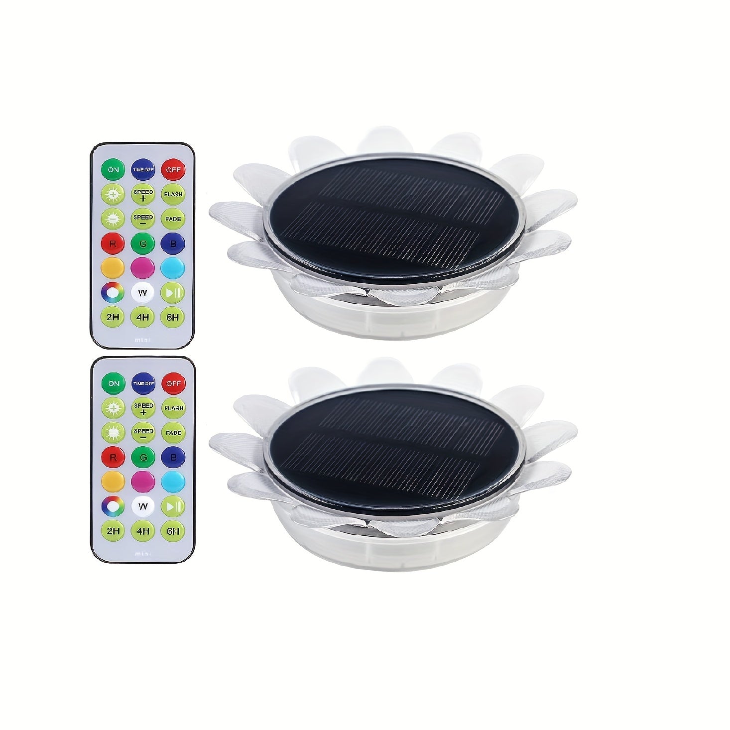 Solar Floating Light Swimming Pool LED Night Sunflower Pond Light