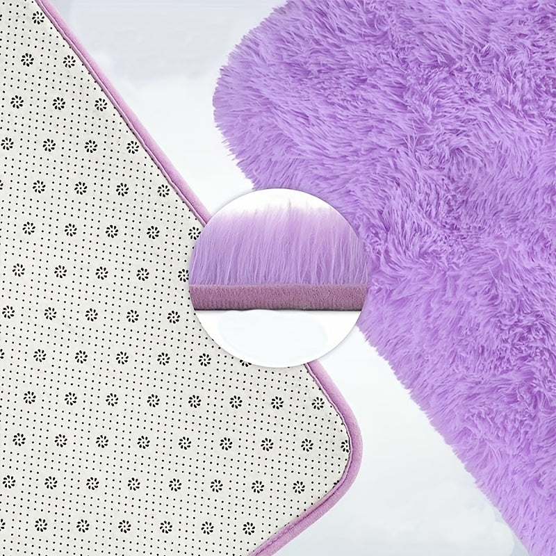 Ultra Plush Fluffy Area Rug Soft Fuzzy Shag Rugs for Bedroom Living Room