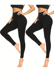 High Waist Seamless Yoga Leggings Slim Fit Sports Pants