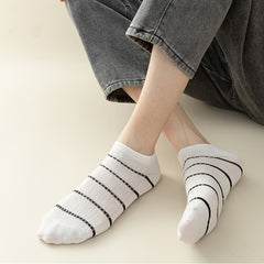 Men's Block Liner Anklets Socks - Soft & Breathable Sweat Absorbent Socks